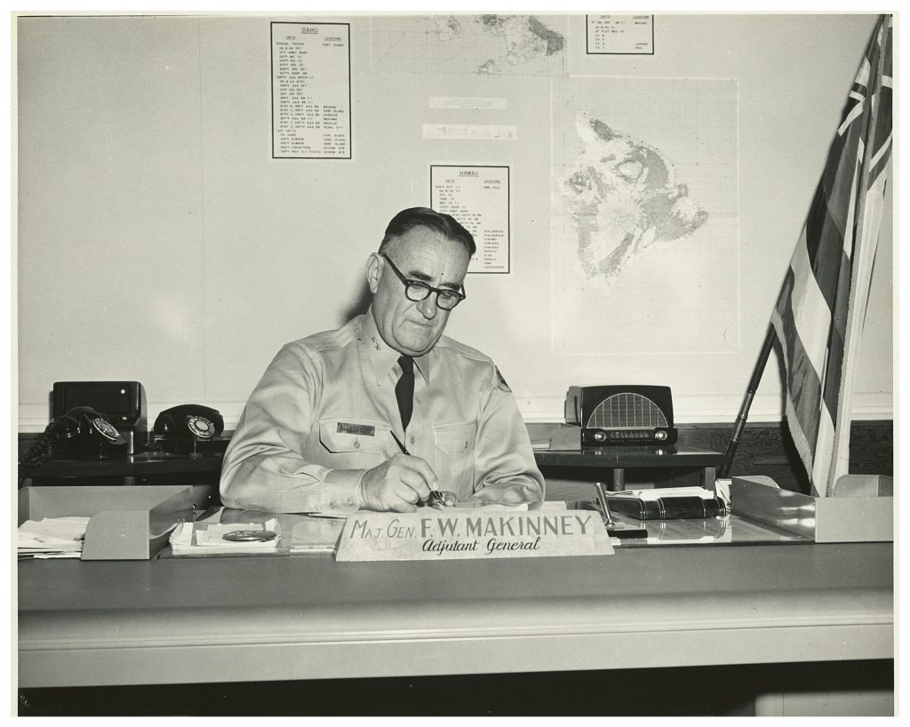courtesy of Maj. Gen. Fred Makinney Ohana