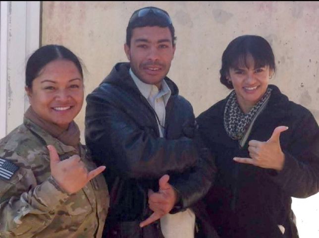 SSG Celeste Lewi of the 1950th Contingency Contracting Team worked alongside her interpreter and local contractor in Kandahar, Afghanistan during Operation Enduring Freedom. Contracting bridges cultures and missions, ensuring Soldiers have the resources they need while strengthening trust and partnership on the ground.