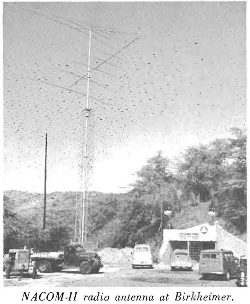 NACOM-ll radio antenna at Birkheimer.