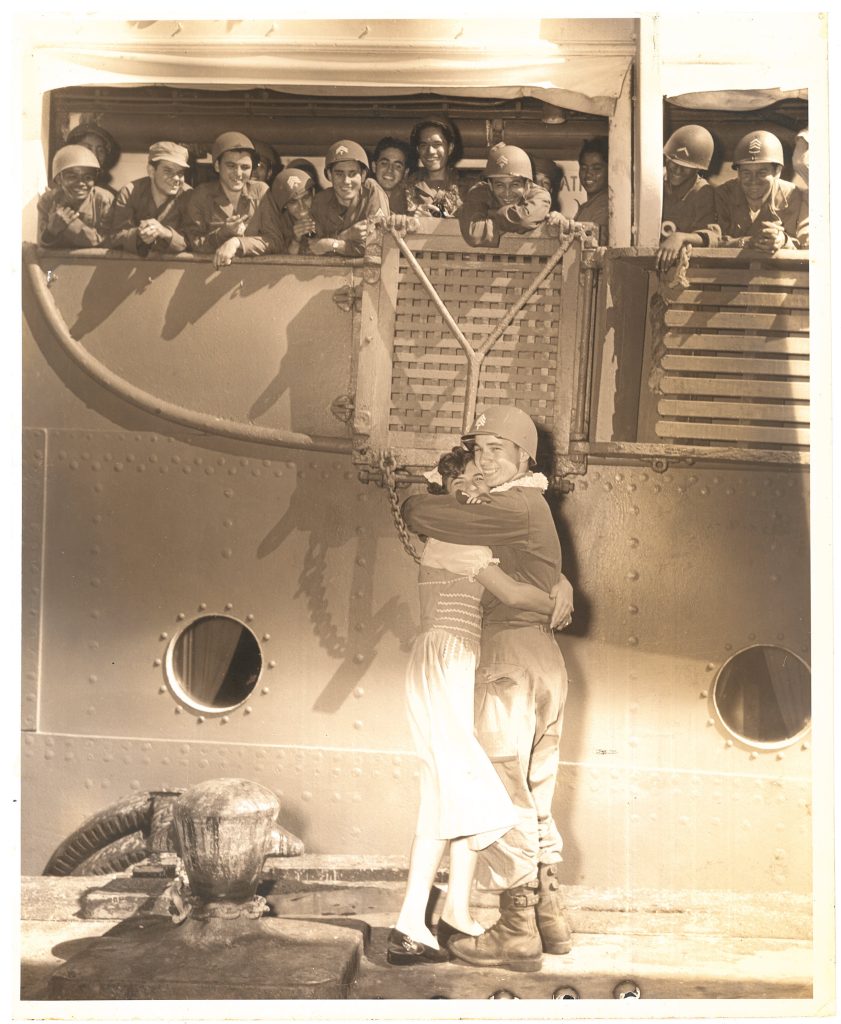 299th Inf. Pier 12 Service Co. T:4 Elemer Viera The Ima DeRego Hilo Girl