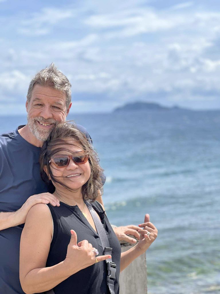 Curtis Washburn is retiring as Hawai‘i State Approving Agency Director. He is pictured with his wife Eva in Dauin, NegrosIsland, Philippines. (Curtis Washburn photos)
