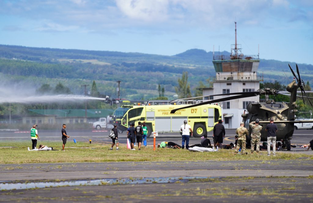 Job Challenge Academy joins airport exercise