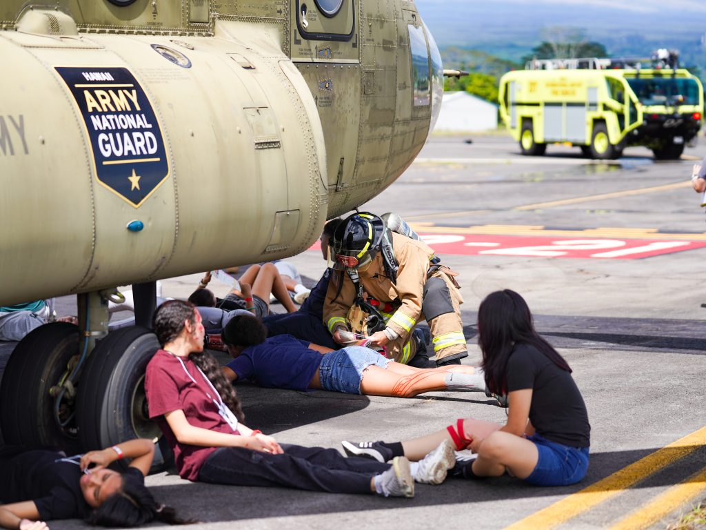 Job Challenge Academy joins airport exercise