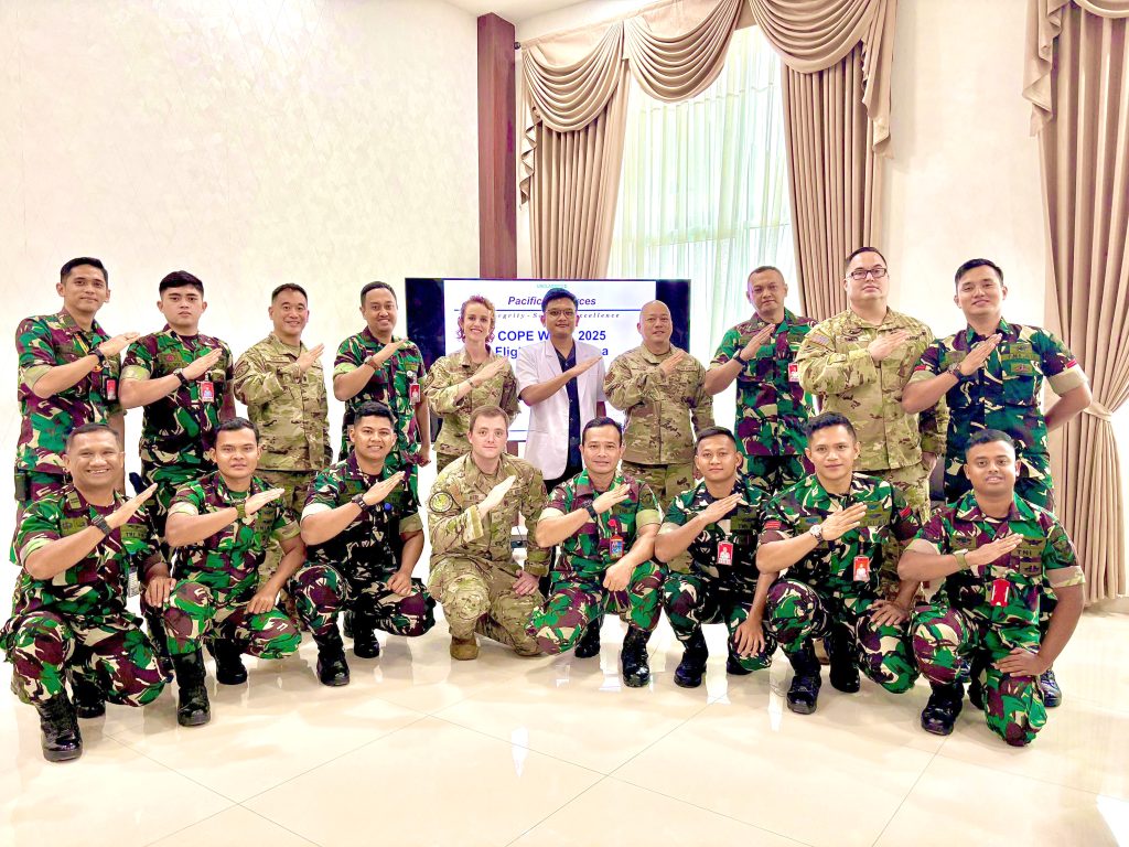 Hawai‘i medical delegation teams up at Exercise Cope West 25 in Indonesia