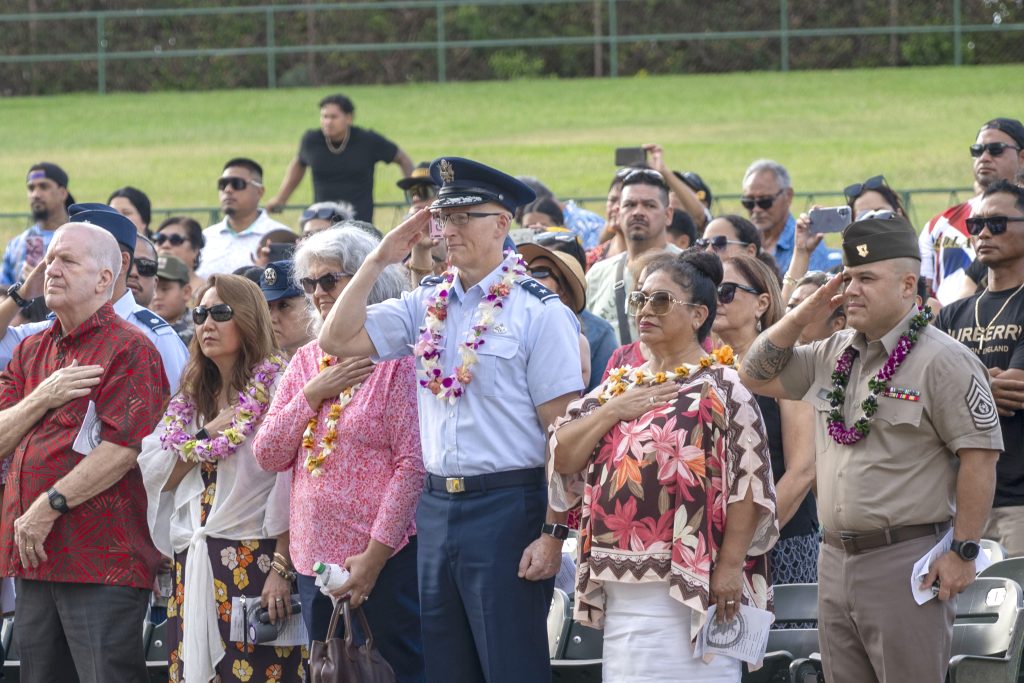 Class 63 of the Hawai‘i Youth Challenge Academy O‘ahu marked another milestone with its graduation ceremony on Sunday, Dec. 7, 2025, at the Tom Moffatt Waikiki Shell. A total of 54 graduates represented Class 63, with 72% earning their HiSET diplomas. The cadets gave back in a big way by logging 4,221 hours of service to the community and saving the state an estimated $50,652. They also planned and hosted a Fall Festival for 212 residents of the Onemalu Transitional Shelter. The cadets and staff took a Chinook flight with Sgt. 1st Class Christopher Cluney and the team at the Hawaiʻi Army National Guard, an opportunity three years in the making. Congratulations Class 63!