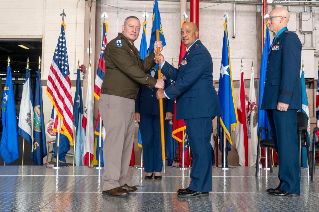 On Jan. 11, 2026, Maj. Gen. Joseph Harris II relinquished command of the Hawai‘i Air National Guard to Brig. Gen. Phillip L. Mallory. The ceremony was held at Joint Base Pearl Harbor-Hickam with Airmen, family, friends and past and present military leaders and dignitaries present. Brig. Gen. Mallory now leads more than 2,500 Hawaii Air National Guard Airmen delivering F-22, KC-135, and C-17 capabilities, along with critical command and control, intelligence, and airspace operations across the Indo-Pacific and around the globe — ensuring readiness to protect life, limb, and property in support of the Governor of the State of Hawaiʻi. Mahalo Maj. Gen. Harris for nearly six years of exceptional leadership and aloha to Brig. Gen. Mallory.
