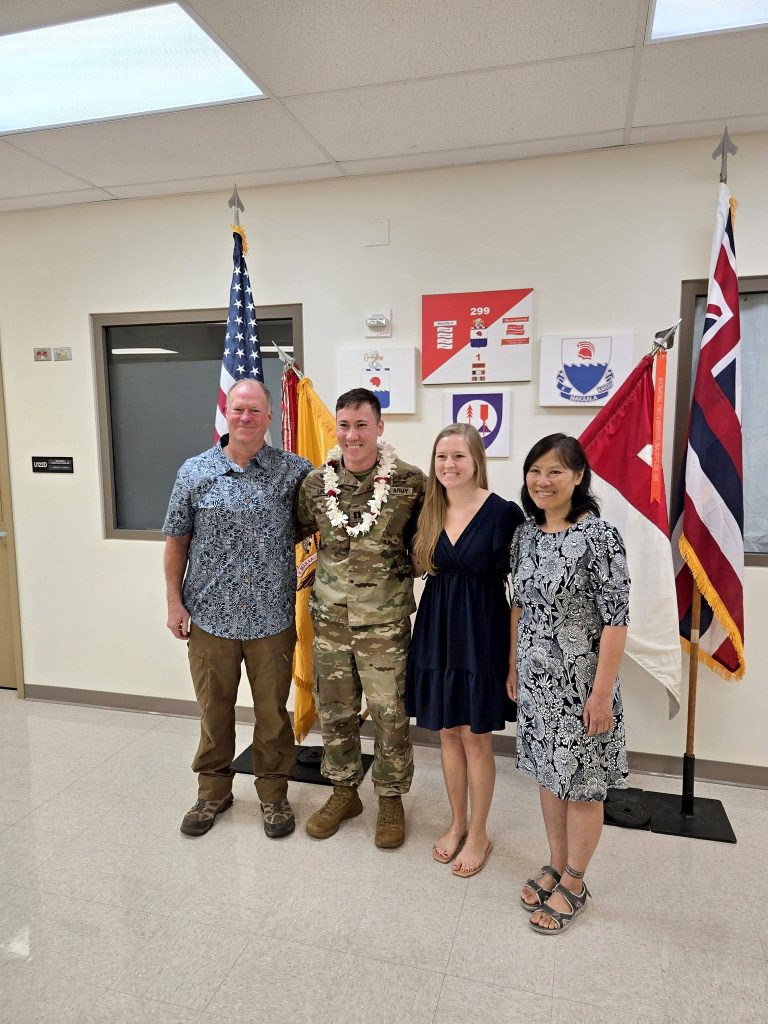 Linnell promoted and takes command of Troop C, 1-299th CAV