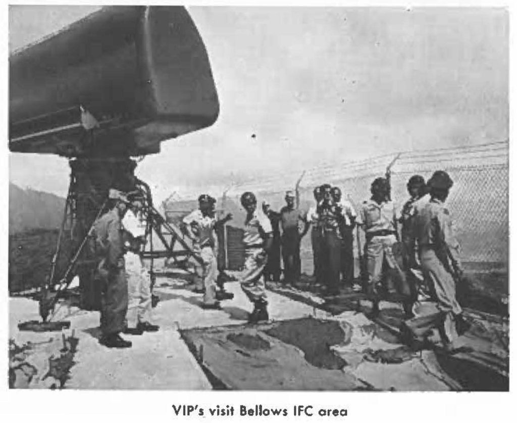 VIP's visit Bellows IFC area