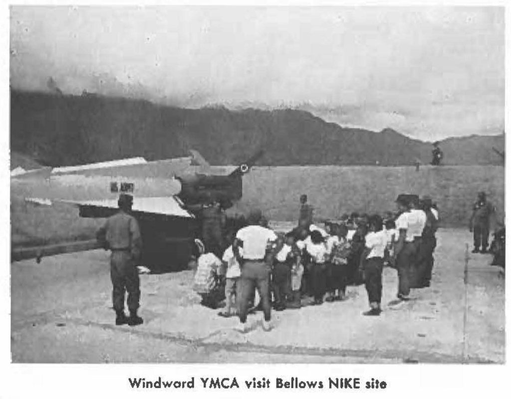 Windward YMCA visit Bellows NIKE site