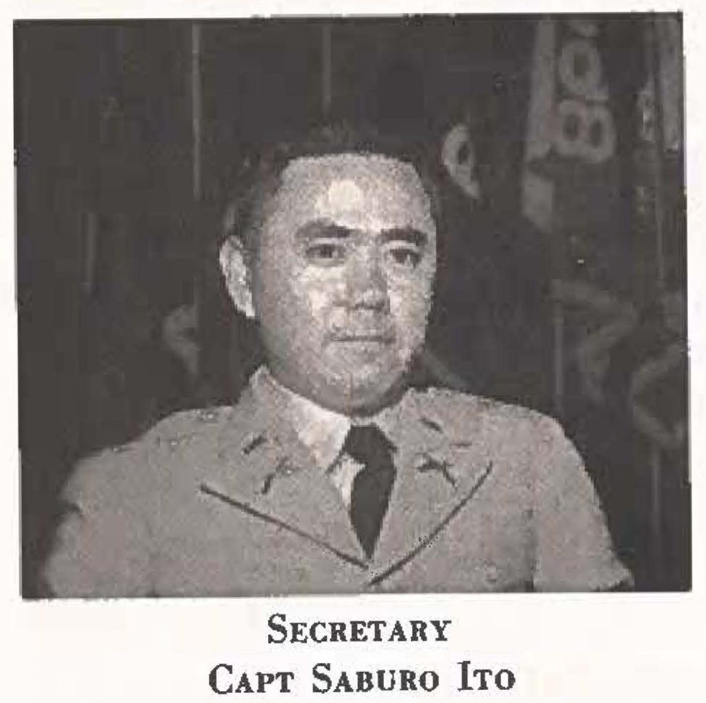 SECRETARY CAPT SABURO ITo