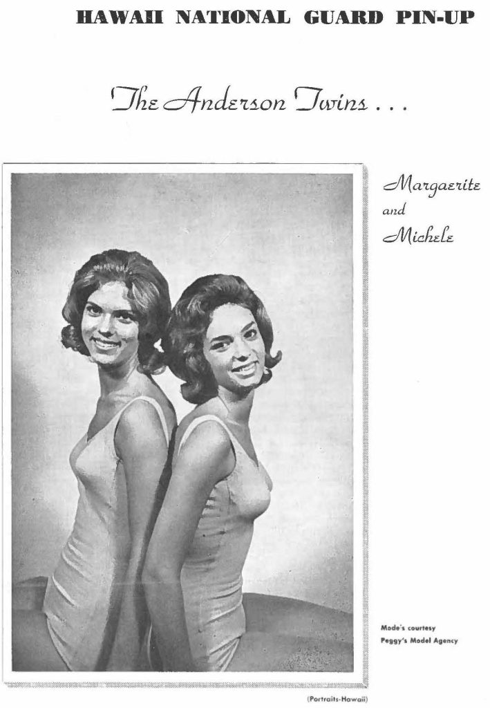 HAWAII NATIONAL GUARD PIN-UP