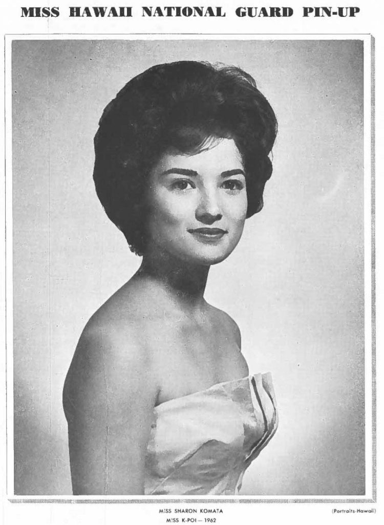 Miss Hawaii National Guard Pin-Up