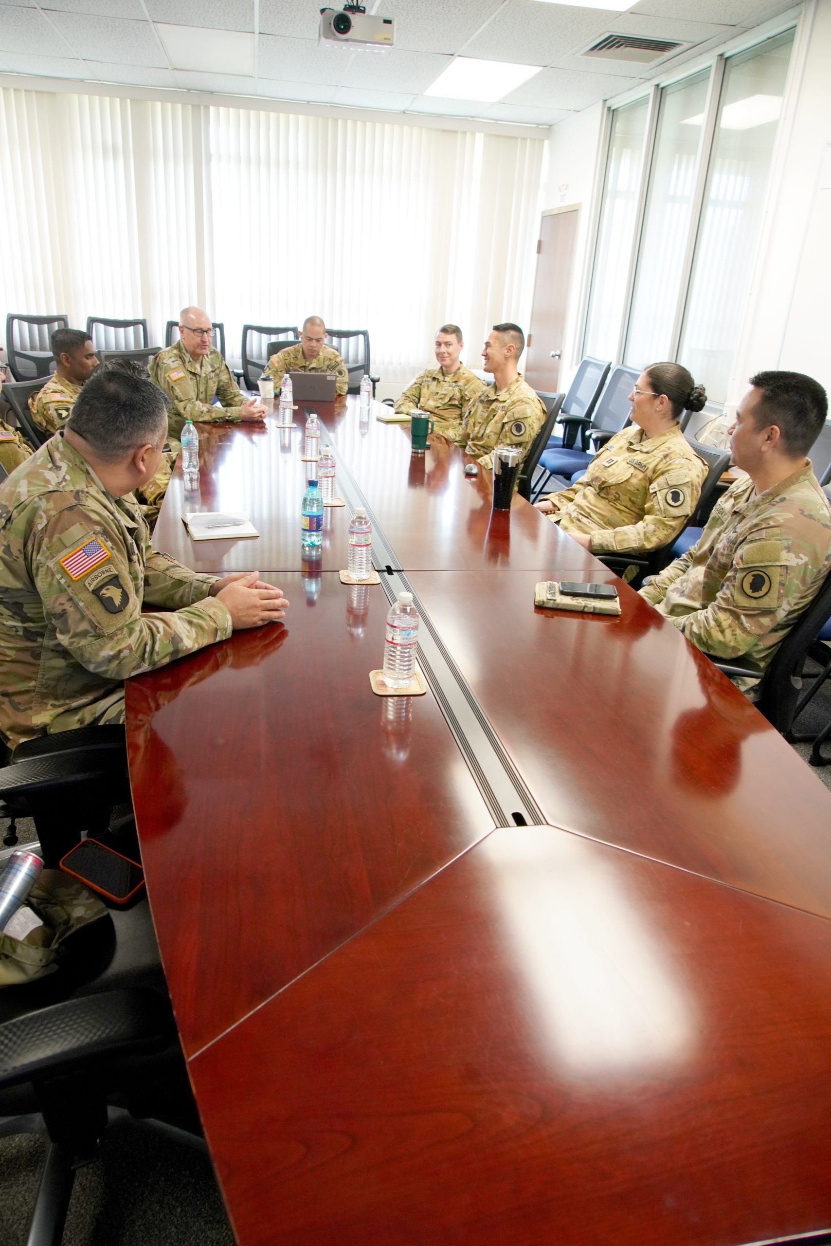 HIARNG hosts Idaho Army National Guard leadership
