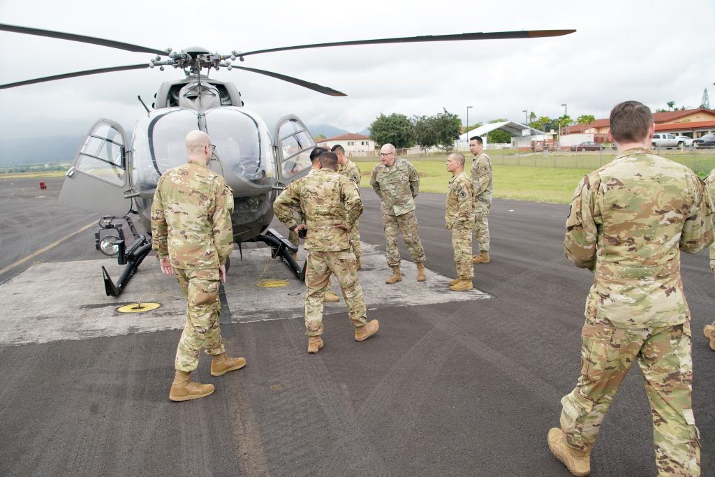HIARNG hosts Idaho Army National Guard leadership
