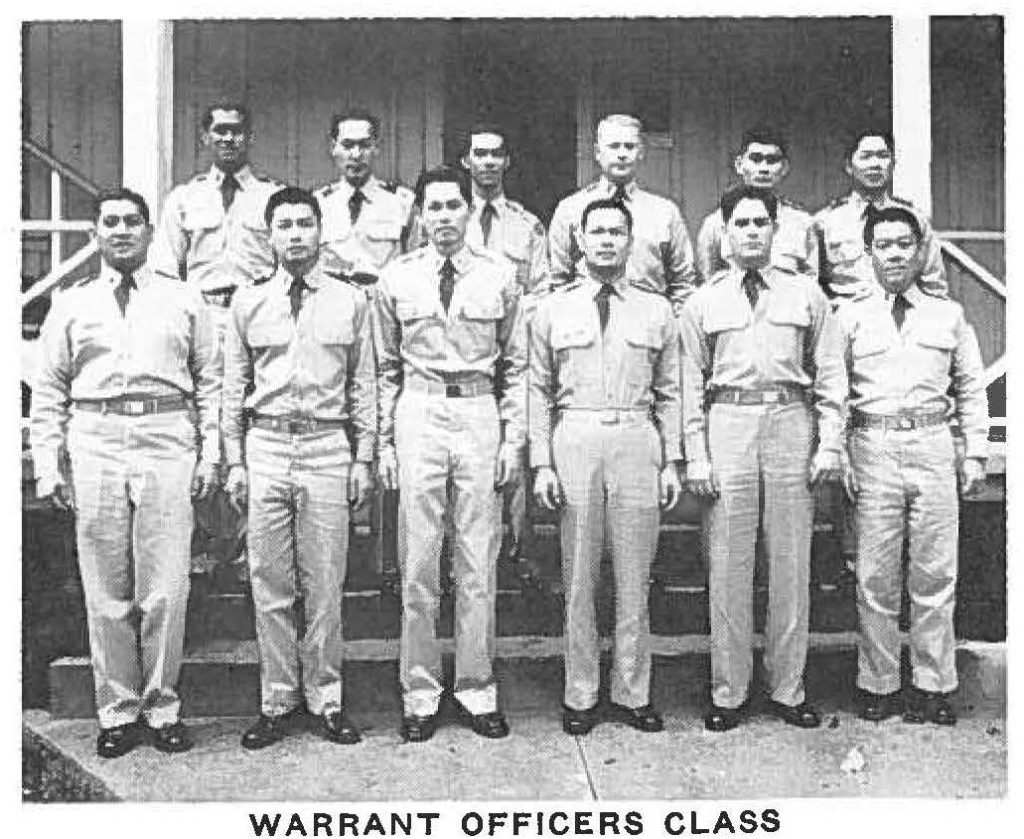 WARRANT OFFICERS CLASS