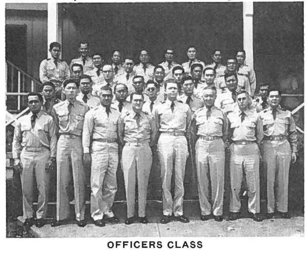 OFFICERS CLASS