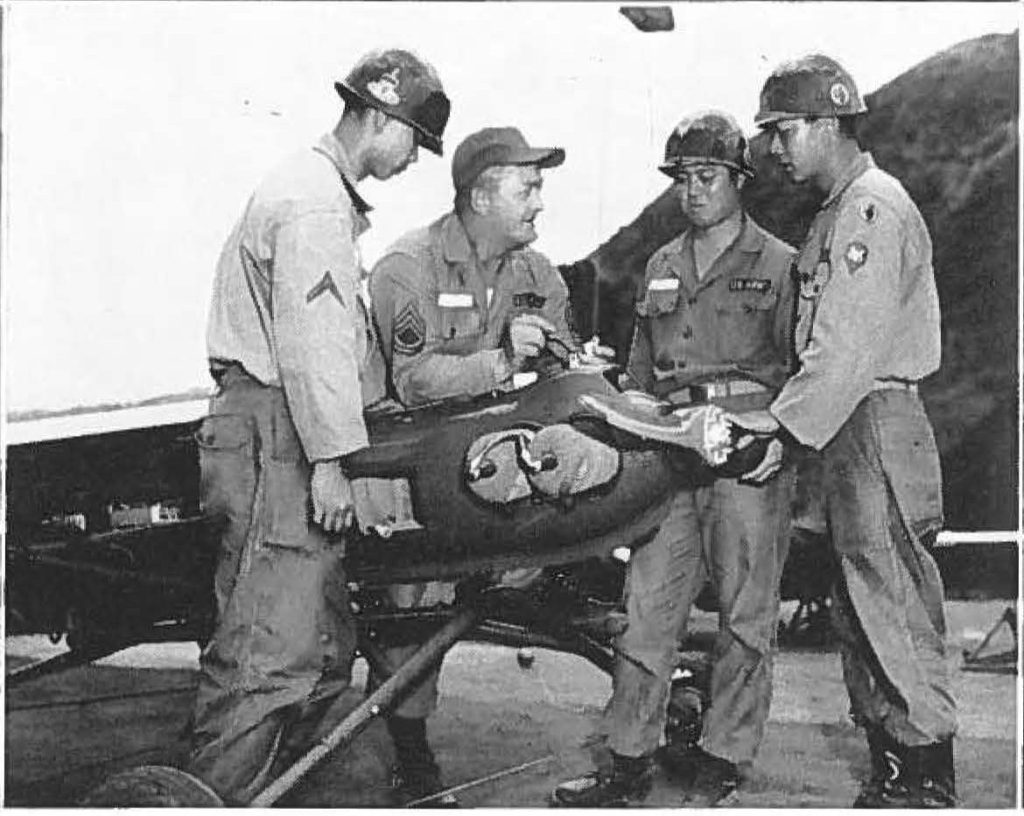 158th AAA boys learn about the R-CAT.