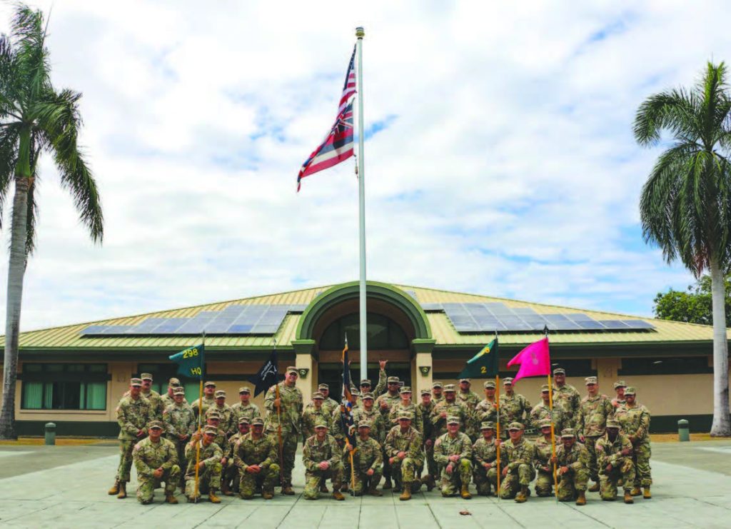 298th, Multi-Functional Training Regiment, Regional Training Institute headquarters is located in Waimānalo. – Hawai‘i National Guard photo