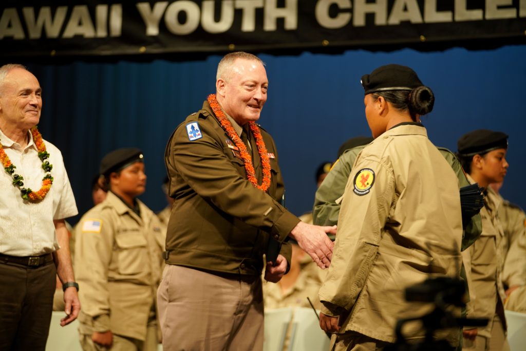Hawai‘i Youth Challenge Class 64 graduation held at Farrington High School
