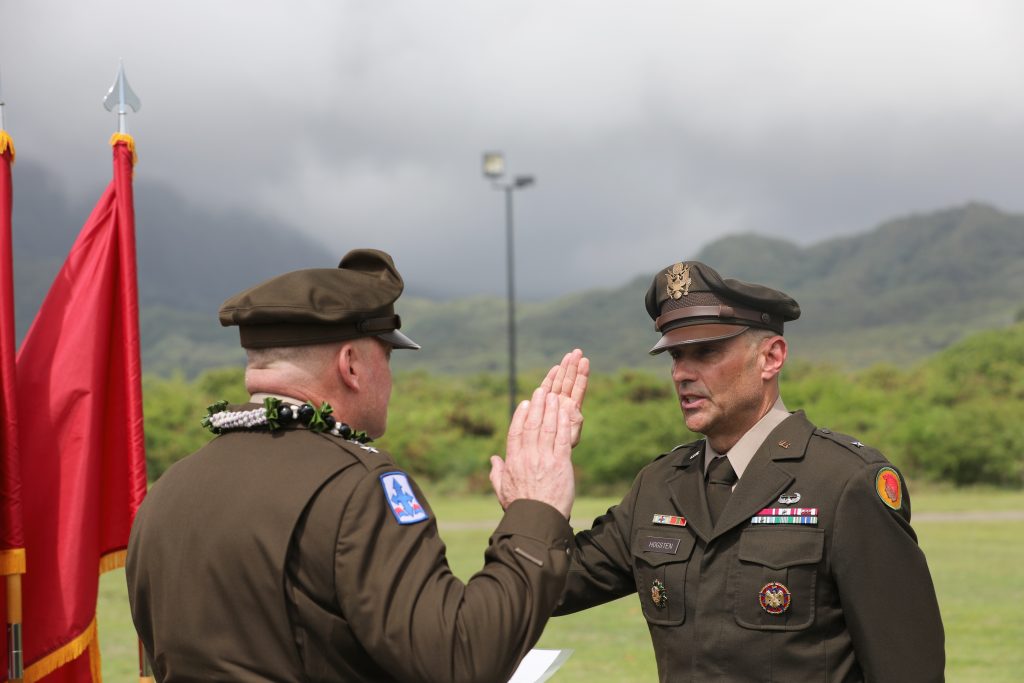 Hogsten promoted to general