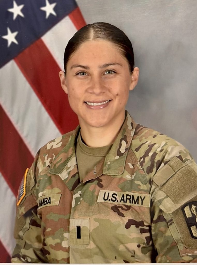1st Lt. Makena Galimba (U.S. Army photo)
