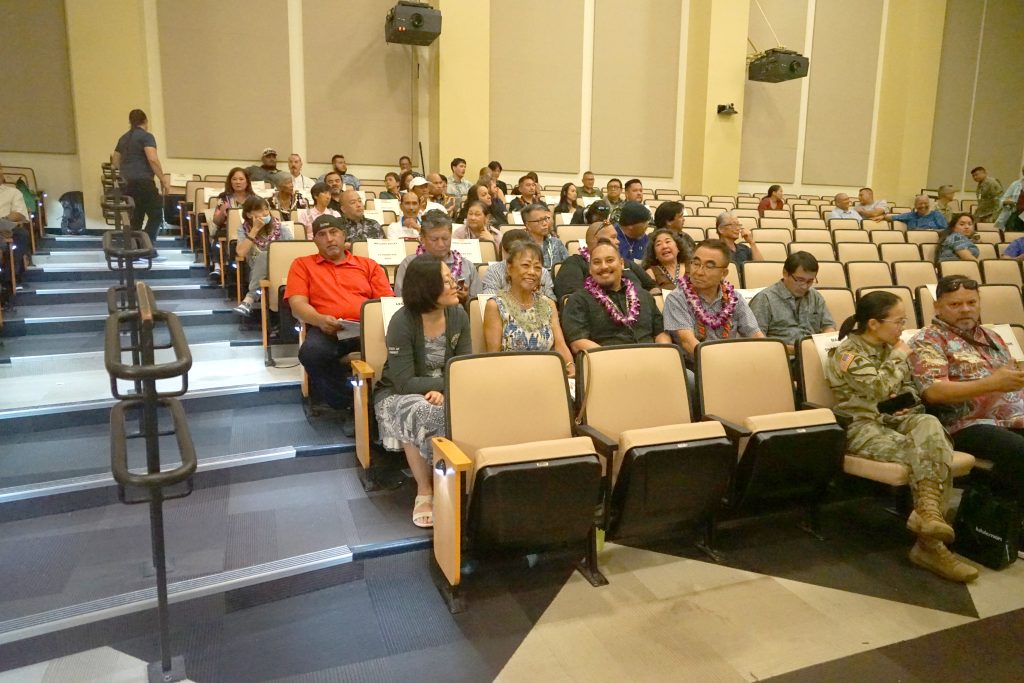 State of Hawai‘i Department of Defense Incentive Service Awards winners